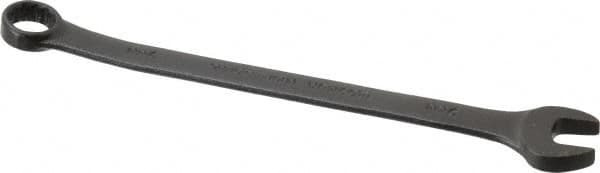 Proto - 9mm 12 Point Offset Combination Wrench - 15° Offset Angle, 5-21/32" OAL, Steel, Black Finish - Exact Tooling