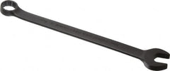 Proto - 16mm 12 Point Combination Wrench - 15° Offset Angle, 9-13/32" OAL, Steel, Black Finish - Exact Tooling