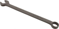 Proto - 18mm 12 Point Combination Wrench - 15° Offset Angle, 10-1/2" OAL, Steel, Black Finish - Exact Tooling