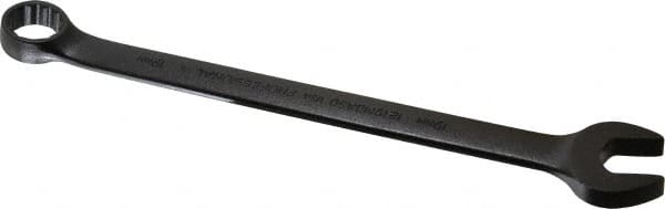Proto - 19mm 12 Point Offset Combination Wrench - 15° Offset Angle, 11-1/32" OAL, Steel, Black Finish - Exact Tooling