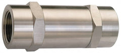 Ham-Let - 1/2" Stainless Steel Check Valve - Inline, FNPT x FNPT, 3,000 WOG - Exact Tooling