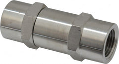 Ham-Let - 1/2" Stainless Steel Check Valve - Inline, FNPT x FNPT, 3,000 WOG - Exact Tooling