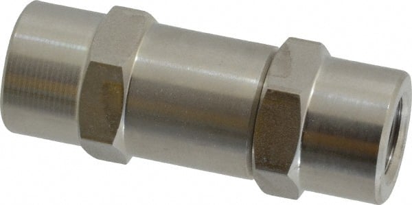 Ham-Let - 1/8" Stainless Steel Check Valve - Inline, FNPT x FNPT, 3,000 WOG - Exact Tooling