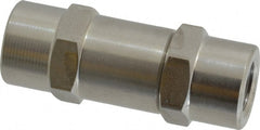 Ham-Let - 1/8" Stainless Steel Check Valve - Inline, FNPT x FNPT, 3,000 WOG - Exact Tooling