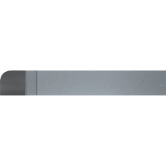 Micro 100 - Radius-Cutting Tool Bits; Tip Material: Brazed Solid Carbide ; Tool Bit Style: RXL ; Convex or Concave Bit: Convex ; Radius (Inch): 1/2 ; Shank Square Size (Inch): 3/4 ; Overall Length (Inch): 4-1/2 - Exact Tooling