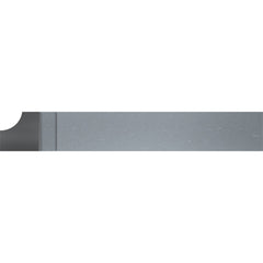 Micro 100 - Radius-Cutting Tool Bits; Tip Material: Brazed Solid Carbide ; Tool Bit Style: RAL ; Convex or Concave Bit: Concave ; Radius (Inch): 9/32 ; Shank Square Size (Inch): 1/2 ; Overall Length (Inch): 3-1/2 - Exact Tooling