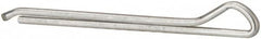 Made in USA - 3/32" Diam x 1-1/4" Long Hammerlock Cotter Pin - Grade 2, Zinc-Plated, Steel - Exact Tooling