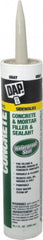 DAP - 10.1 oz Cartridge Gray Acrylic & Latex Filler/Repair Caulk - -30 to 150°F Operating Temp, 30 min Tack Free Dry Time, 24 hr Full Cure Time - Exact Tooling
