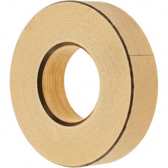 Gibraltar - 1/4" Screw, Brass Extra Thick Flat Washer - 9/32" ID x 5/8" OD, 3/16" Thick, Plain Finish - Exact Tooling
