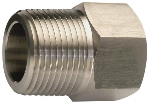 Ham-Let - 3/4 x 1/2" Internal Brass Reducer Bushing - 2400 PSI, MNPT x FNPT - Exact Tooling