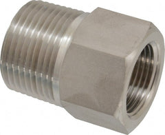 Ham-Let - 1 x 3/4" Grade 316 Stainless Steel Pipe Hex Bushing - MNPT x FNPT End Connections, 4,300 psi - Exact Tooling