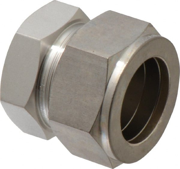 Ham-Let - 1" OD, Grade 316Stainless Steel End Cap - Comp Ends - Exact Tooling