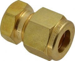 Ham-Let - 3/8" OD, Brass End Cap - Comp Ends - Exact Tooling