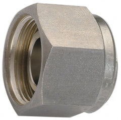 Ham-Let - 1" OD, Grade 316Stainless Steel Plug - Comp Ends - Exact Tooling