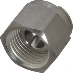 Ham-Let - 3/8" OD, Grade 316Stainless Steel Plug - Comp Ends - Exact Tooling