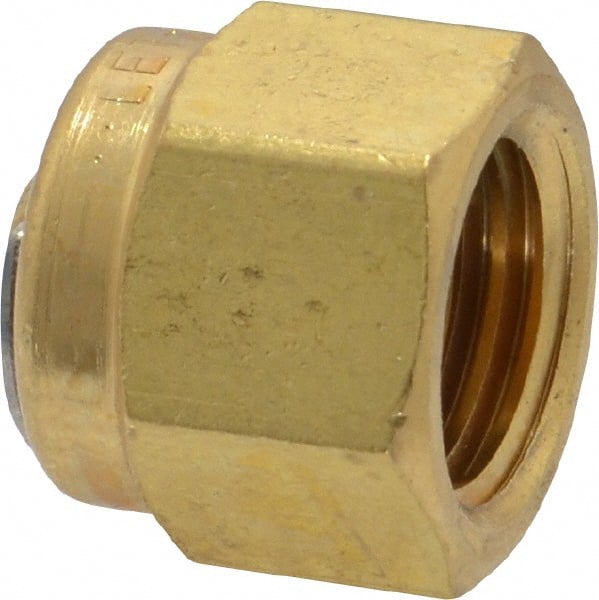 Ham-Let - 1/4" OD, Brass Plug - Comp Ends - Exact Tooling