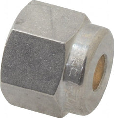 Ham-Let - 3/16" OD, Grade 316Stainless Steel Nut - FNPT Ends - Exact Tooling
