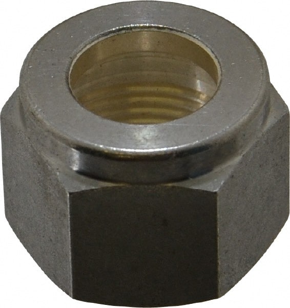Ham-Let - 1/2" OD, Grade 316Stainless Steel Nut - FNPT Ends - Exact Tooling