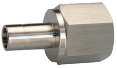 Ham-Let - 3/8" OD, Grade 316Stainless Steel Adapter - Tube Stub x FNPT Ends - Exact Tooling