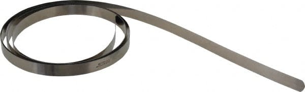 SPI - 0.04mm Thick x 10 Ft. Long x 1/2 Inch Wide, Feeler Stock Roll - High Carbon Steel - Exact Tooling