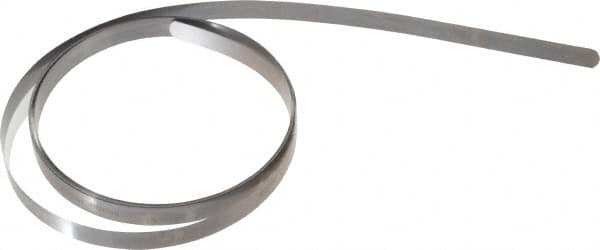 SPI - 0.06mm Thick x 10 Ft. Long x 1/2 Inch Wide, Feeler Stock Roll - High Carbon Steel - Exact Tooling