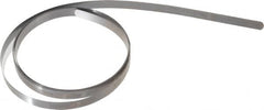 SPI - 0.06mm Thick x 10 Ft. Long x 1/2 Inch Wide, Feeler Stock Roll - High Carbon Steel - Exact Tooling