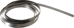 SPI - 0.07mm Thick x 10 Ft. Long x 1/2 Inch Wide, Feeler Stock Roll - High Carbon Steel - Exact Tooling