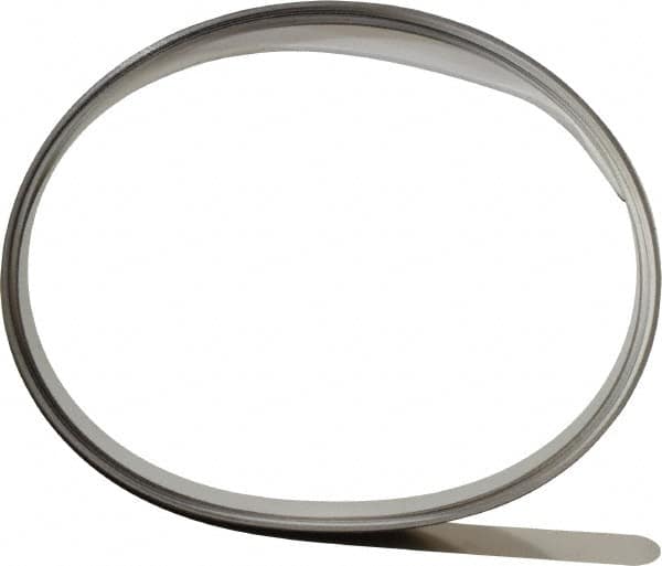 SPI - 0.0015 Inch Thick x 25 Ft. Long x 1/2 Inch Wide, Feeler Stock Roll - High Carbon Steel - Exact Tooling