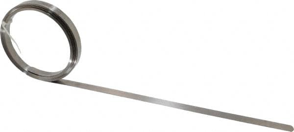 SPI - 0.012 Inch Thick x 25 Ft. Long x 1/2 Inch Wide, Feeler Stock Roll - High Carbon Steel - Exact Tooling