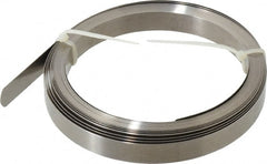 SPI - 0.014 Inch Thick x 25 Ft. Long x 1/2 Inch Wide, Feeler Stock Roll - High Carbon Steel - Exact Tooling