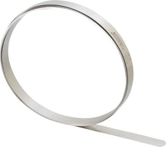 SPI - 0.003 Inch Thick x 25 Ft. Long x 1/2 Inch Wide, Feeler Stock Roll - High Carbon Steel - Exact Tooling