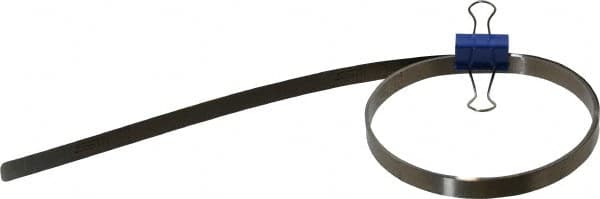 SPI - 0.004 Inch Thick x 25 Ft. Long x 1/2 Inch Wide, Feeler Stock Roll - High Carbon Steel - Exact Tooling