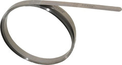 SPI - 0.008 Inch Thick x 25 Ft. Long x 1/2 Inch Wide, Feeler Stock Roll - High Carbon Steel - Exact Tooling