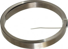 SPI - 0.009 Inch Thick x 25 Ft. Long x 1/2 Inch Wide, Feeler Stock Roll - High Carbon Steel - Exact Tooling
