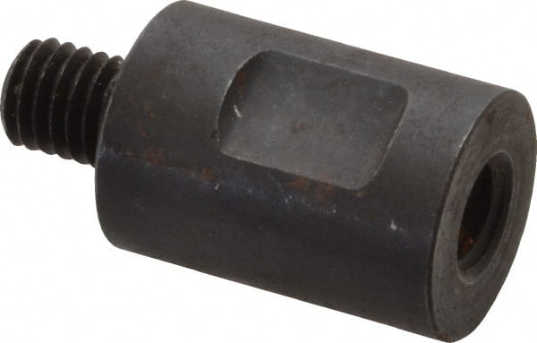 Kurt - 1 Piece Vise Work Stop Spacer - Steel, 1" Long, 3/4" Wide - Exact Tooling