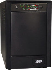Tripp-Lite - 15 Amp, 750 VA, Tower Mount Online Backup Uninterruptible Power Supply - Backup 4 min with Full Load & 13 min with Half Load, 120 VAC Input & Output, 600 Watt Output, 1 Phases, 6 Outlets - Exact Tooling
