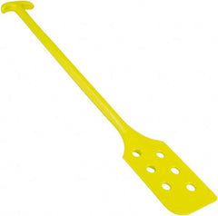 Remco - Yellow Polypropylene Mixing Paddle with Holes - 40" Overall Length - Exact Tooling