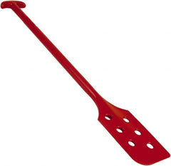 Remco - Red Polypropylene Mixing Paddle with Holes - 40" Overall Length - Exact Tooling