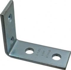 Cooper B-Line - Zinc Plated Carbon Steel 90° Strut Fitting - 1/2" Bolt, 4 Holes, Used with Cooper B Line Channel & Strut (All Sizes Except B62 & B72) - Exact Tooling