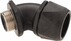 Murrplastik - 3/4" Trade, Nylon Compression Angled Liquidtight Conduit Connector - Noninsulated - Exact Tooling