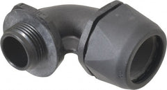 Murrplastik - 3/4" Trade, Nylon Compression Angled Liquidtight Conduit Connector - Noninsulated - Exact Tooling
