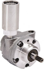 Gast - 0.32 hp Reversible Hub Air Actuated Motor - 0:00 Gear Ratio, 10000 Max RPM, 0.95" Shaft Length, 3/8" Shaft Diam - Exact Tooling