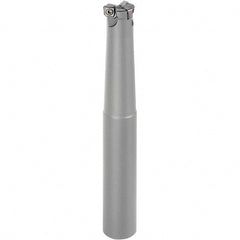 Iscar - 1" Cutting Diam, 1" Shank Diam, 1" Max Depth of Cut, Straight Shank Indexable Copy End Mill - 4 Inserts, CNHT, ENHT Insert, E93CN Toolholder - Exact Tooling