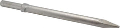 Ingersoll-Rand - 12" OAL, 0.7" Shank Diam, Moil Point Chisel - Round Drive, Round Shank, Steel - Exact Tooling