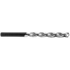 Accupro - #13 130° Parabolic Flute Vanadium High Speed Steel Taper Length Drill Bit - Exact Tooling