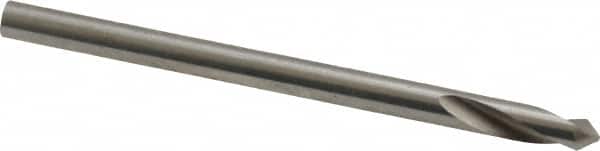 Guhring - 3mm Body Diam, 90°, 46mm OAL, High Speed Steel Spotting Drill - Exact Tooling