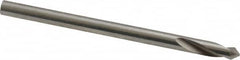 Guhring - 3mm Body Diam, 90°, 46mm OAL, High Speed Steel Spotting Drill - Exact Tooling