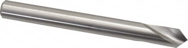 Guhring - 8mm Body Diam, 90°, 79mm OAL, High Speed Steel Spotting Drill - Exact Tooling