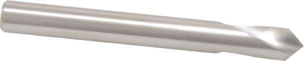 Guhring - 10mm Body Diam, 90°, 89mm OAL, High Speed Steel Spotting Drill - Exact Tooling