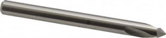 Guhring - 1/4" Body Diam, 90°, 70mm OAL, High Speed Steel Spotting Drill - Exact Tooling
